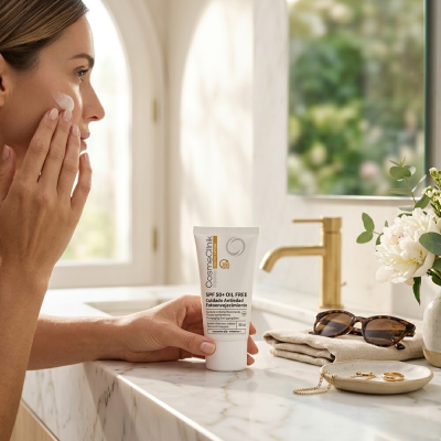 Fotoprotector Basiko SPF50+ Oil-Free Antiedad | Cosmeclinik 2