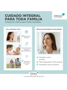 Uriage agua termal es ideal para toda la familia