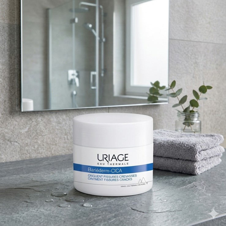 Uriage Bariederm ideal para tratar grietas, fisuras y zonas secas.
