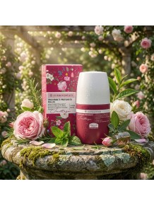 Desodorante natural Cuori di Petali enriquecido con aceites esenciales de árbol de té y menta