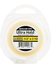 Rollo adhesivo doble cara Walker Tape Ultra Hold de media pulgada por 3 yardas