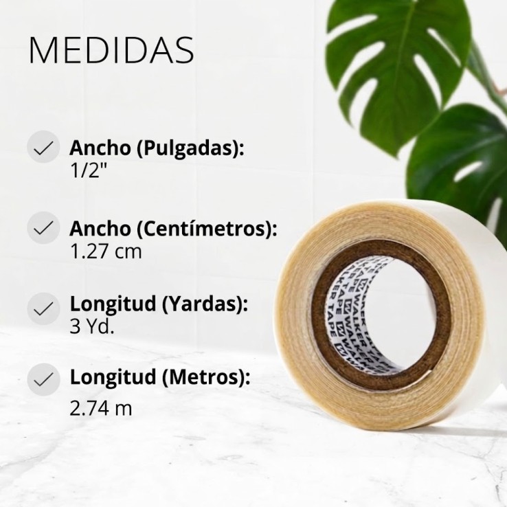 Rollo estrecho ideal para cortar tiras a medida para el perímetro de la base