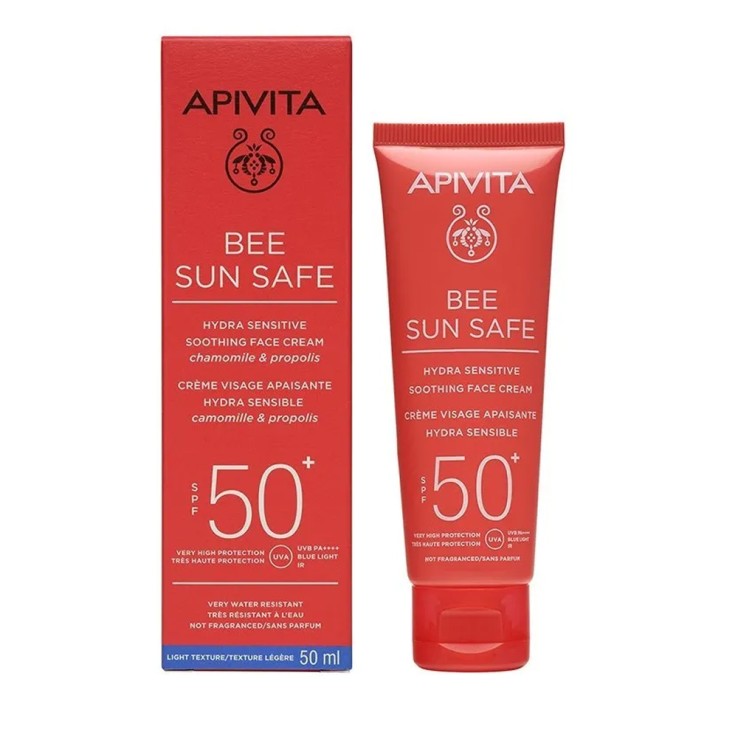 Protector Solar Facial Piel Sensible SPF50+ Bee...