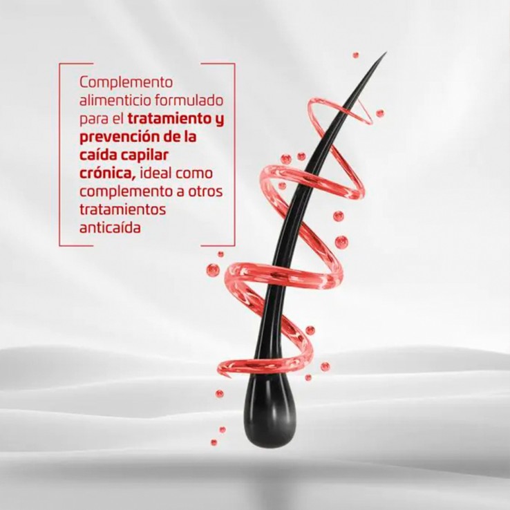 Tratamiento ideal como complemento a champús y lociones anticaída