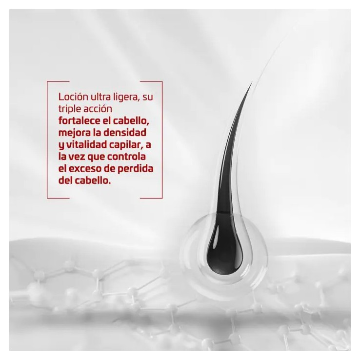 Tratamiento anticaída formulado con extracto botánico de Serenoa repens.