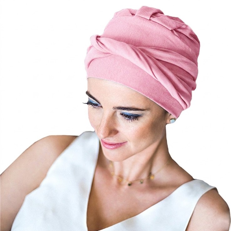 Turbante Oncológico Básico con Banda de Volumen...