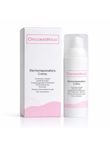 Crema facial dermoreparadora Oncoestética para pieles muy secas.