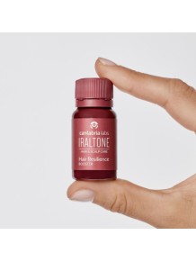 Viales monodosis de Iraltone para recuperar el volumen de tu melena.