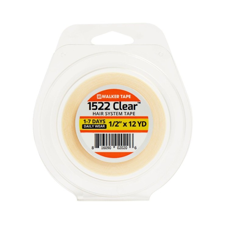 Rollo de cinta adhesiva de precisión Walker Tape 1522 Clear 1/2".