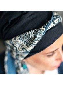 Pañuelo Oncológico Smooth Lisboa · Tejido de Bambú · Carebell Headwear