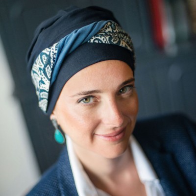 Turbante Oncológico Elegance Lisboa · Tejido de Bambú ·...