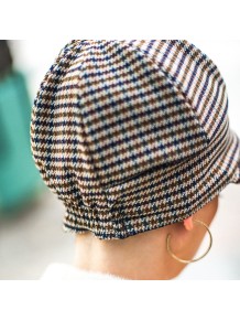 Gorra Oncológica Capri Mayfair con Visera en Bambú y Algodón · Carebell Headwear