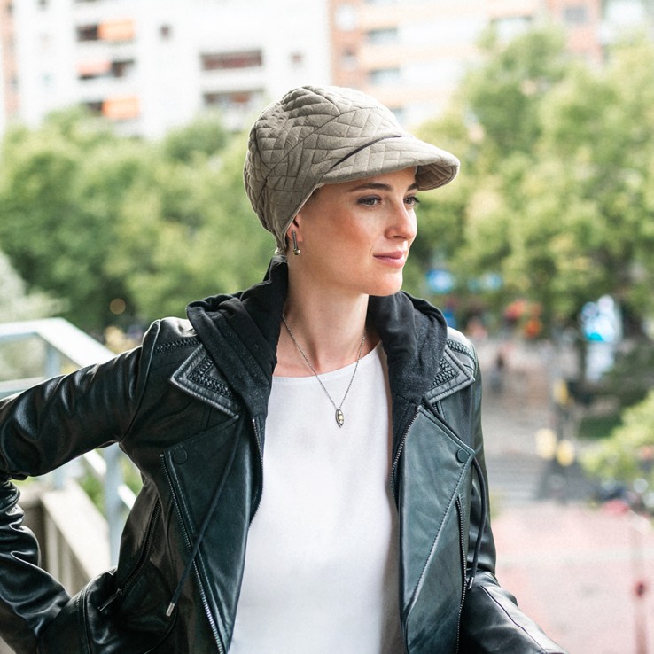 Gorra Oncológica Capri Oslo · Tejido de Bambú y...