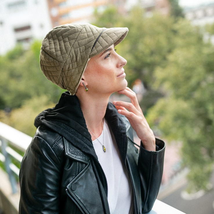 Gorra Oncológica Capri Oslo · Tejido de Bambú y...