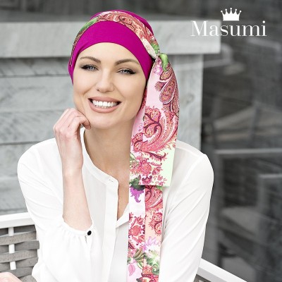 Pañuelo Yanna - Purple Royal Fucsia (Masumi)