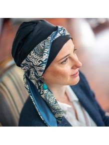 Pañuelo Oncológico Smooth Lisboa · Tejido de Bambú · Carebell Headwear