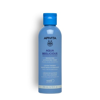 Rutina facial de hidratacion con tonico calmante Aqua Beelicious y crema rica para piel sensible en cosmética oncologica