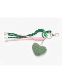 Llavero Solidario AECC con Corazón · Disponible en Carebell