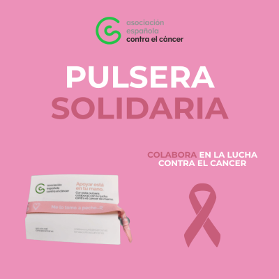 PULSERA "CANCER MAMA" EL ROSA ES MAS QUE UN COLOR