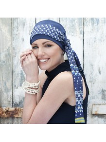 Gift Set 1 - Pack Masumi Yanna Navy (1 gorro + 3 cintas)