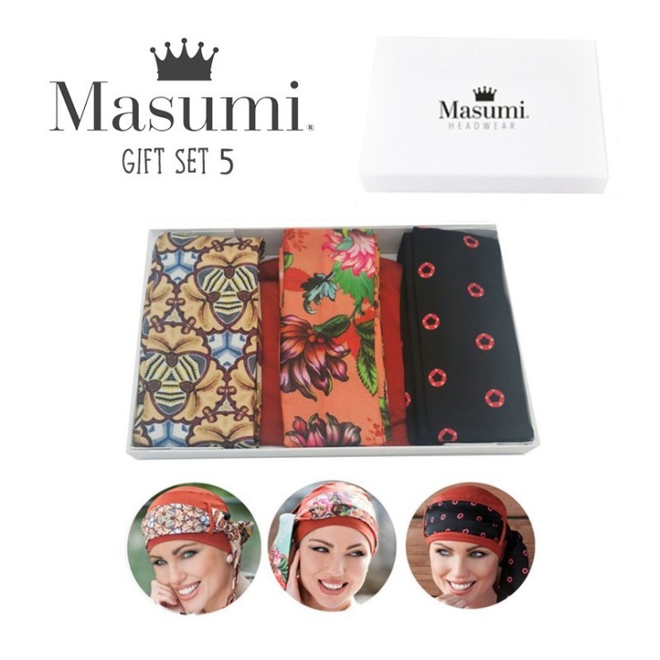 Gift Set 5 - Pack Masumi Yanna Brick (1 gorro + 3 cintas)