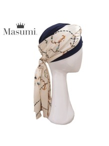 Pañuelo Daisy - Navy Spiral Ocean