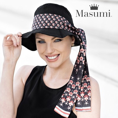 Sombrero Lola Black Scarlet Florenza - Masumi