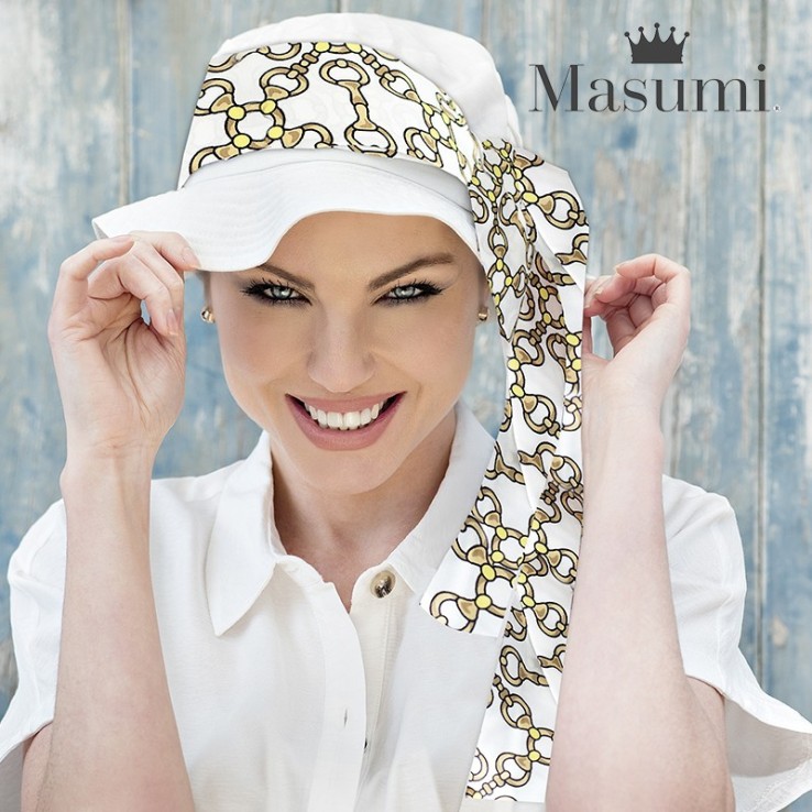 Masumi Lola White Golden Chain · Sombrero