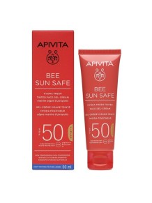 Apivita Bee Sun Safe Crema-Gel con Color Hydra Fresh SPF50
