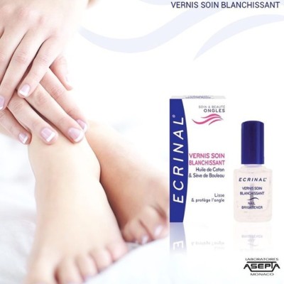 Ecrinal Esmalte Blanqueador para Uñas 2