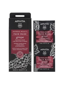 EXPRESS BEAUTY Mascarilla Antiarrugas con Uva