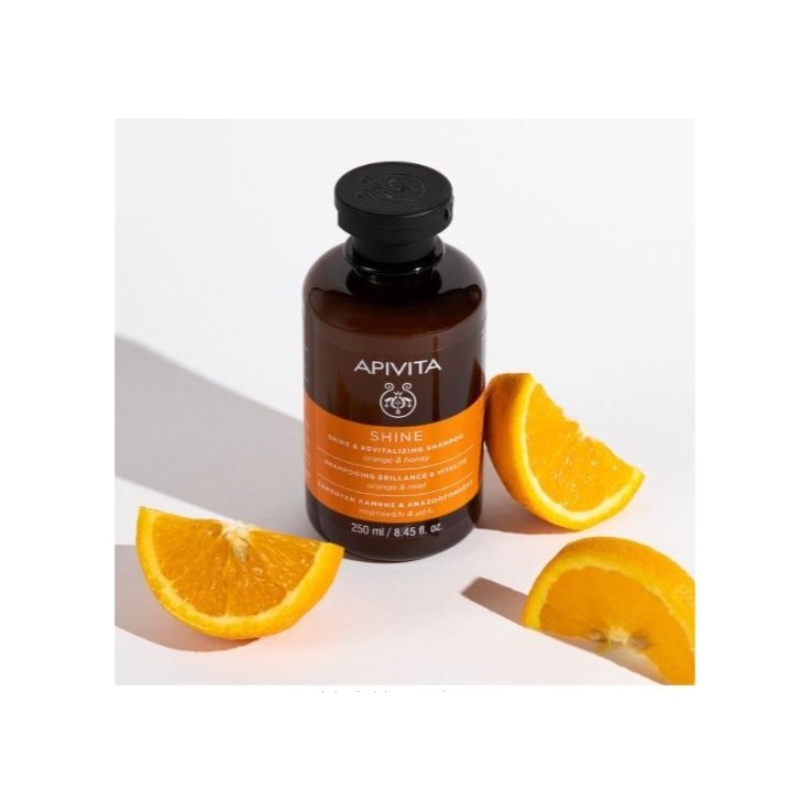 Apivita Champú Brillo y Vitalidad con naranja &...