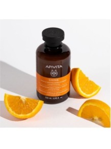 Apivita Champú Brillo y Vitalidad con naranja & miel