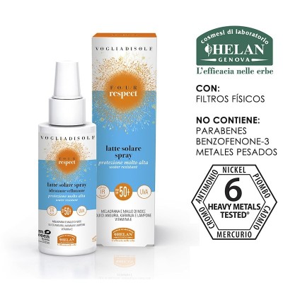 Helan SPRAY LECHE SOLAR cuerpo SPF 50+