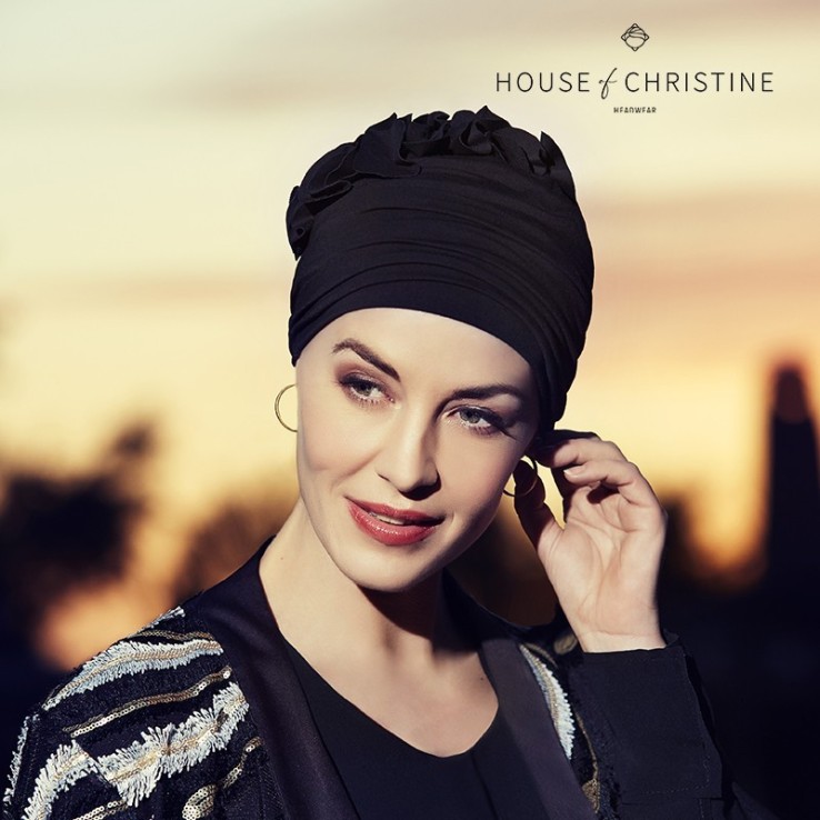 Turbante Nadi en 2 tonos · House of Christine