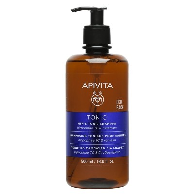 Apivita Tonic Men Champú AntiCaída Ecopack 500ml