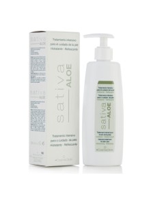Sativa Aloe - Gel Hidratante, Calmante y Protector para Piel Sensible Irritada