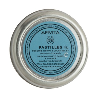 Apivita Pastillas Garganta con Eucalipto & Propóleo