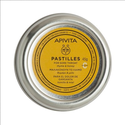 Apivita Pastillas Garganta con Tomillo & Miel