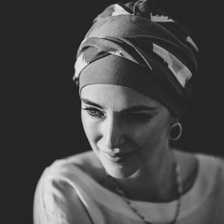 Turbante Elegance Indigo · Carebell