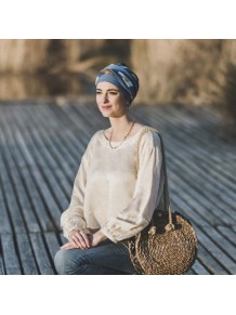 Turbante Elegance Indigo · Carebell