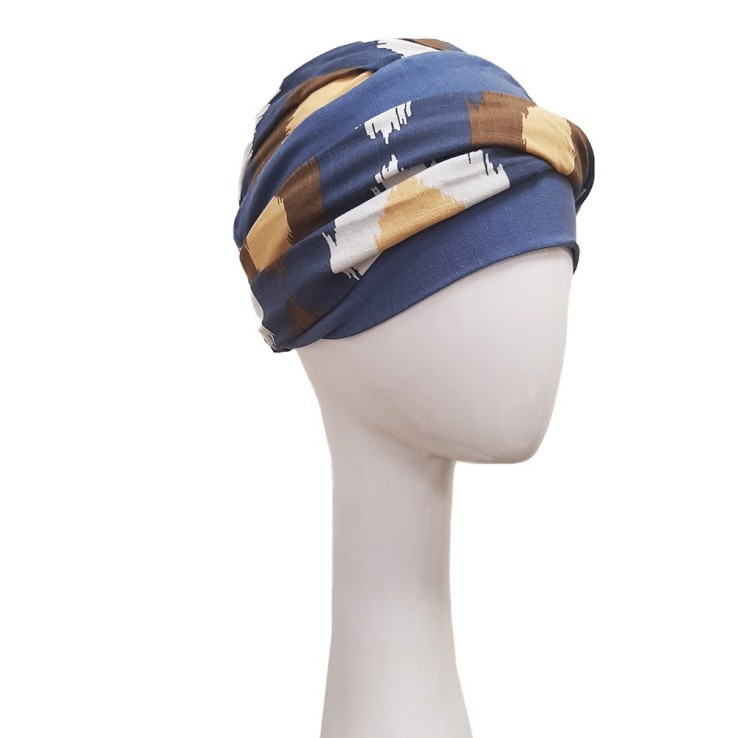 Turbante Elegance Indigo · Carebell