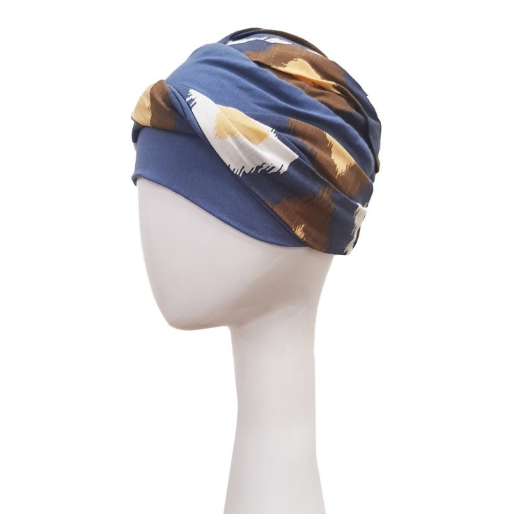 Turbante Elegance Indigo · Carebell