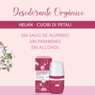Desodorante Roll-On Cuori di Petali Helan 2
