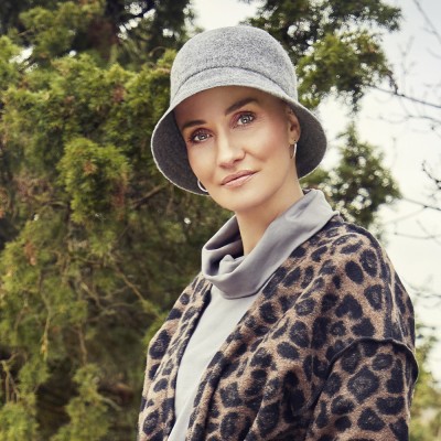 Sombrero Aurelia Wolly Grey · Christine