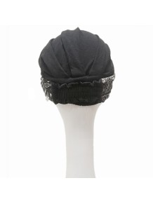 Turbante Elegance Paisley Black · Carebell