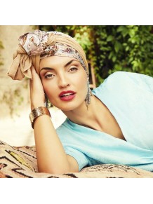 Christine Sapphire Oriental Rose Paisley