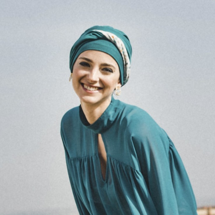 Turbante Confort Pepitas · Carebell