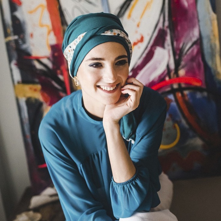 Pañuelo Smooth Pepitas Carebell