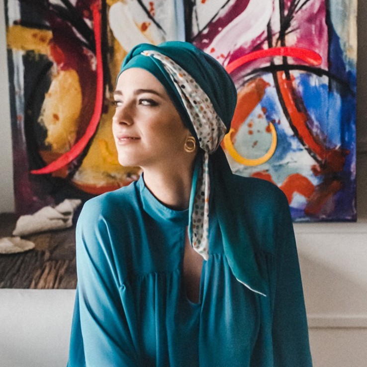 Pañuelo Smooth Pepitas Carebell